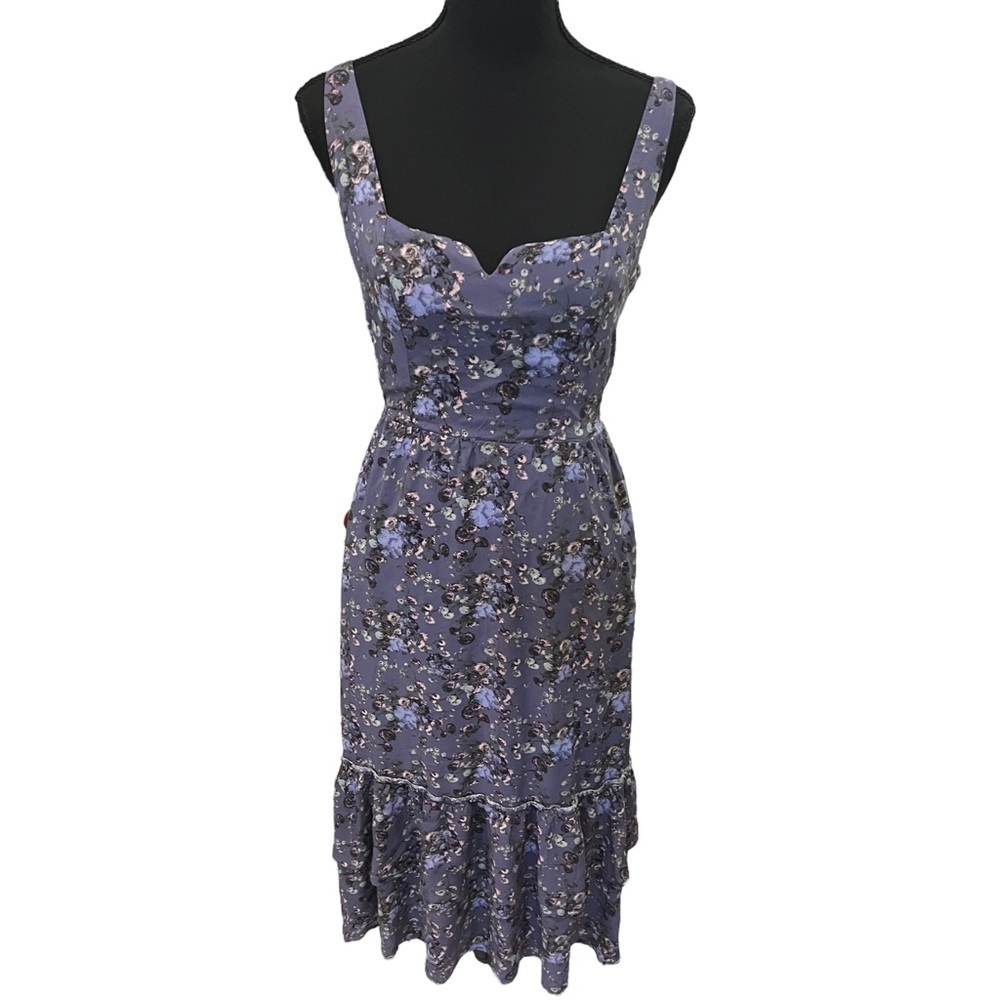 Paige Denim Dress XS Navy Multicolor
